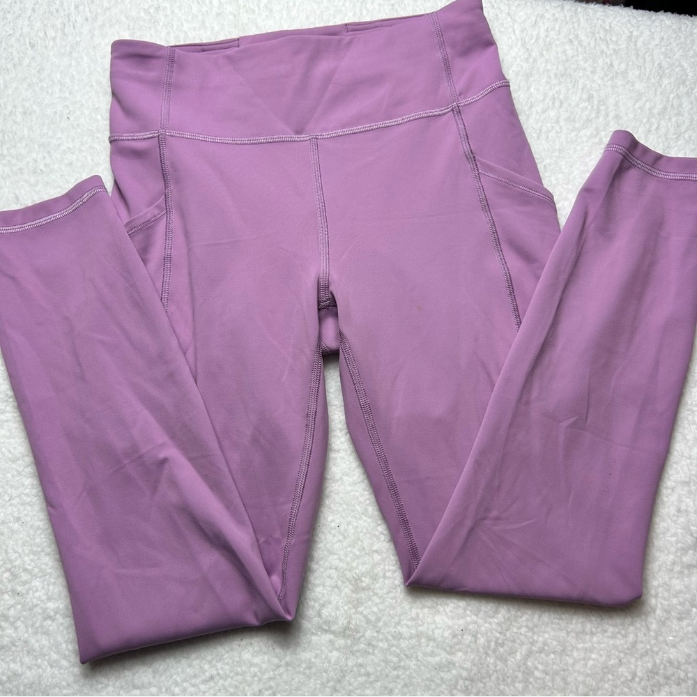 Lululemon Invigorate Leggings 25in Pink Jubilee